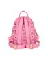 MCM Bebe Boo Side Studs Backpack, &pound;150, Handbags, Pink, Leather, Back view
